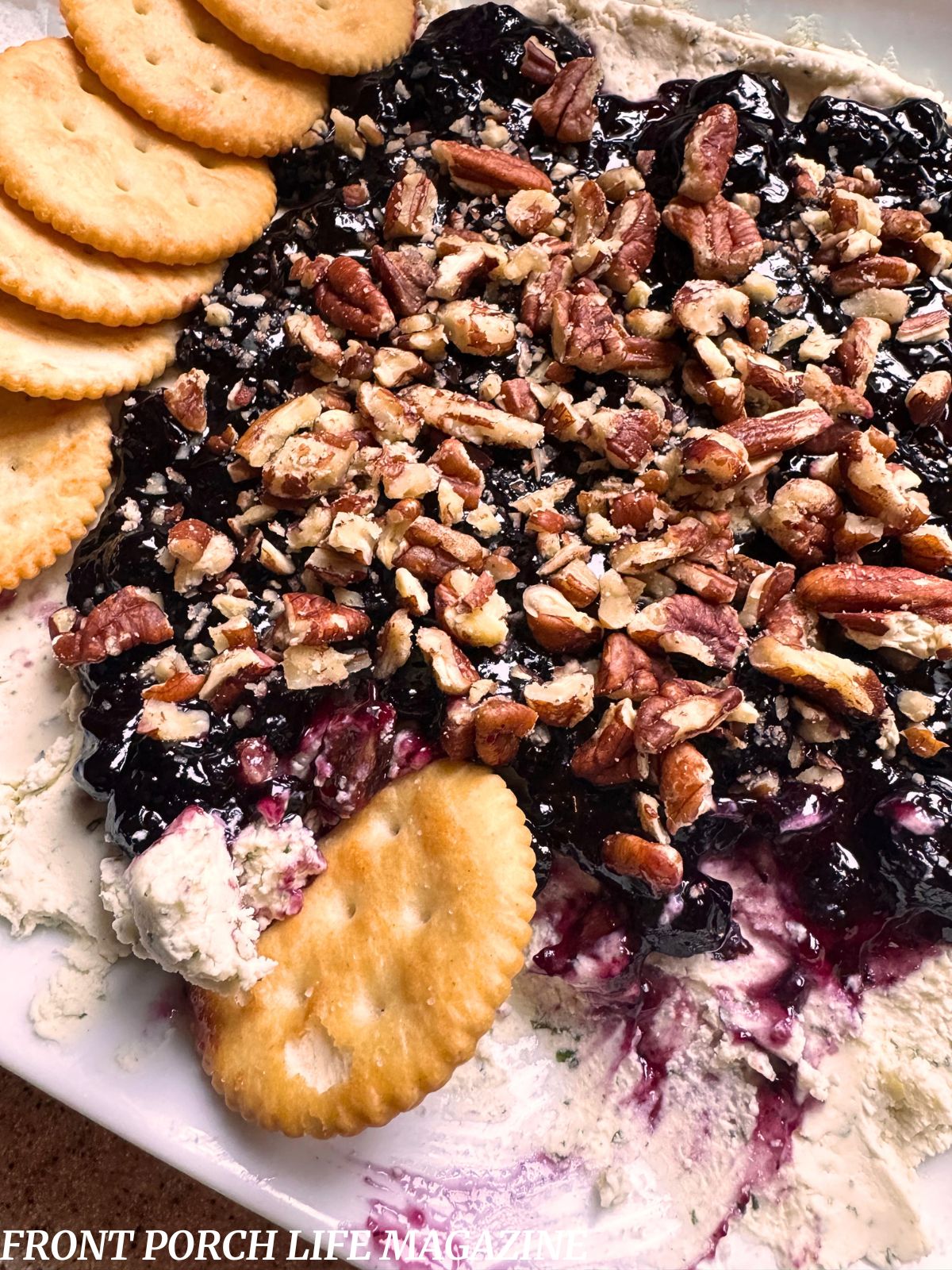 Blackberry Boursin Cheese Dip