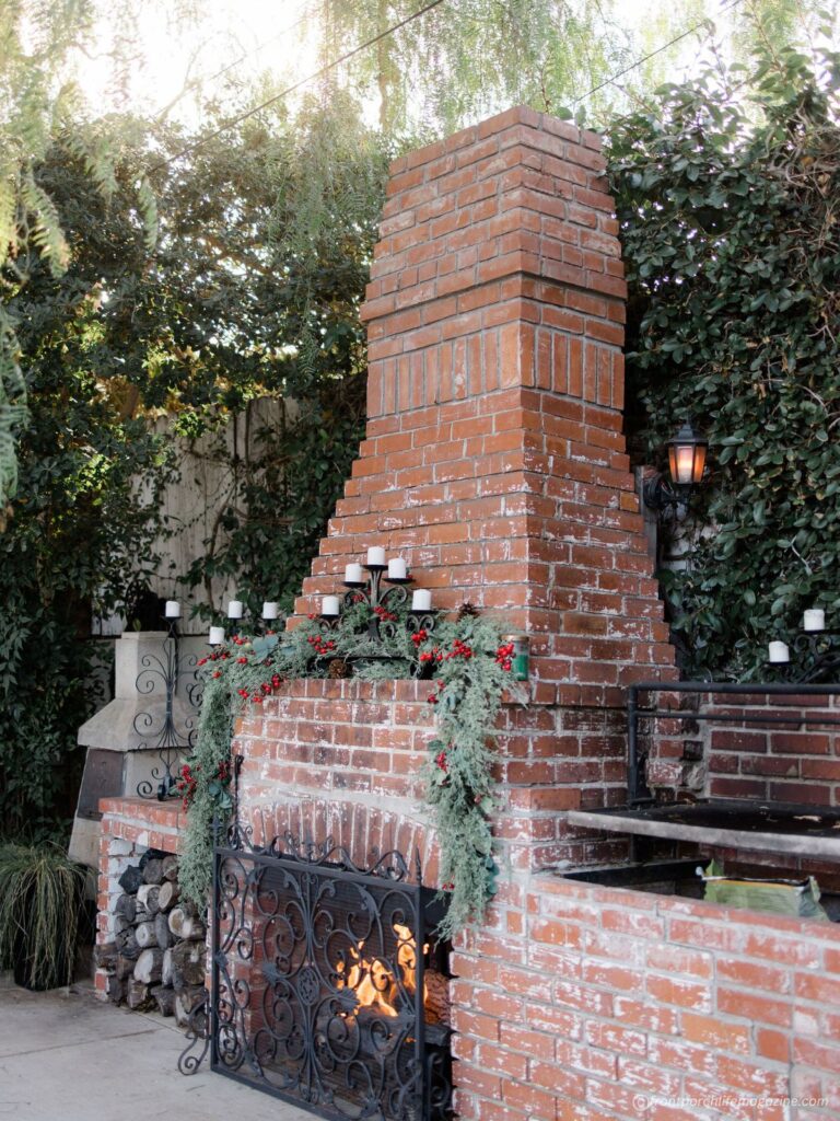 Historic architectural details of the 1929 Sepulveda Home in Southern California