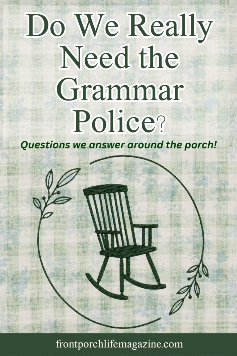Do We Really Need the Grammar Police?